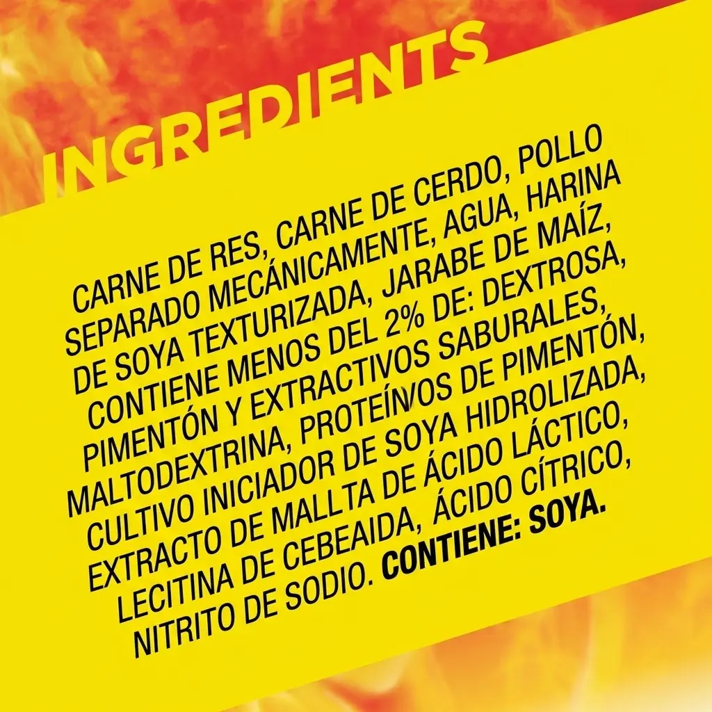 Ingredientes.