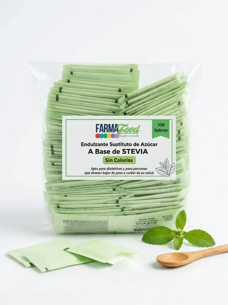 Endulzante de Stevia 1g x 100 Sobres - MEMBERS