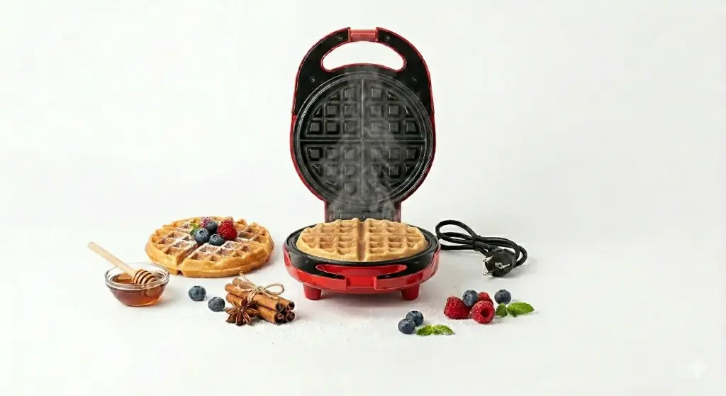 Mini Wafflera Eléctrica