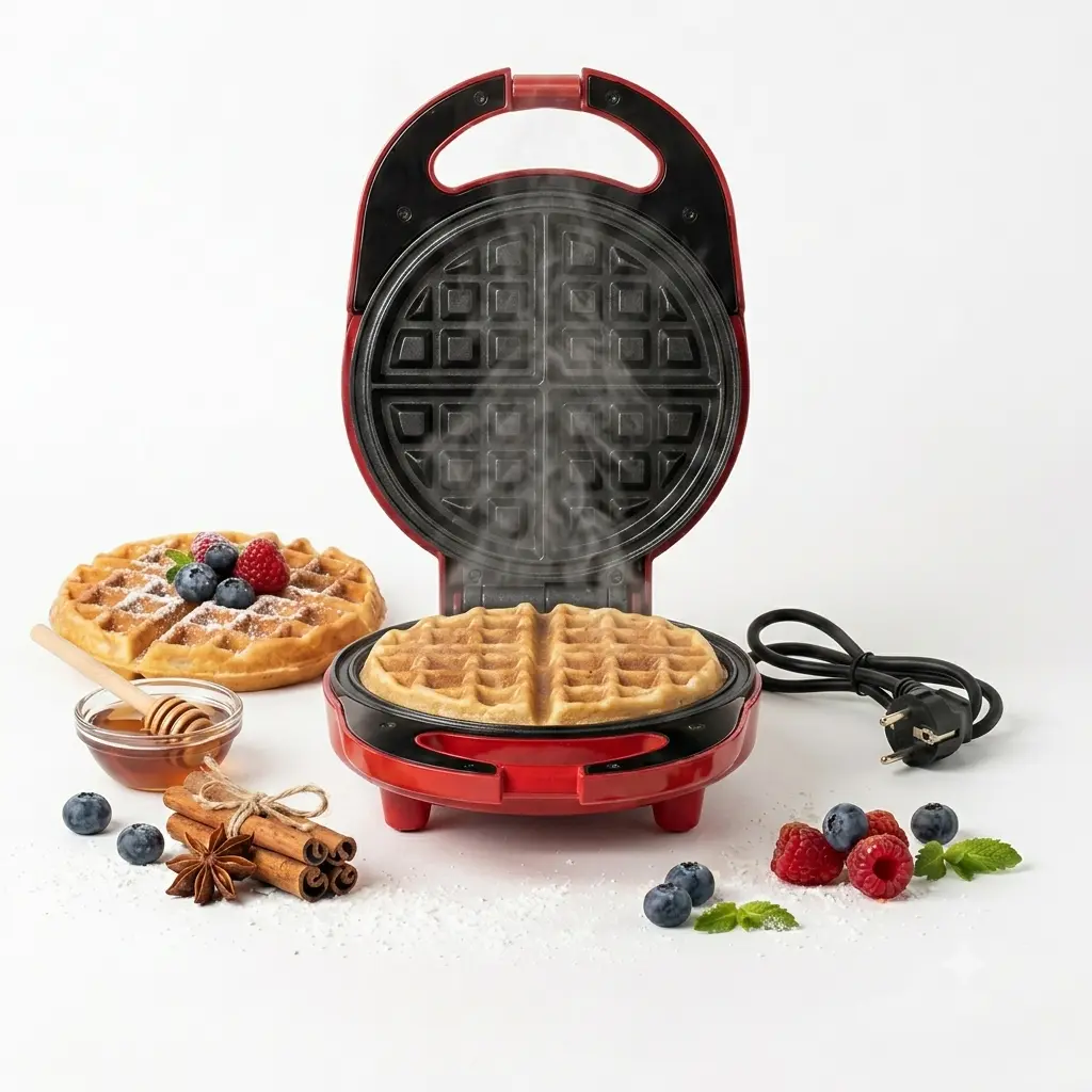 Mini Wafflera Eléctrica
