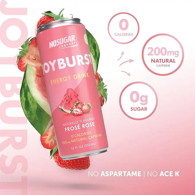 Bebida Energizante "Joyburst" - NO SUGAR COMPANY