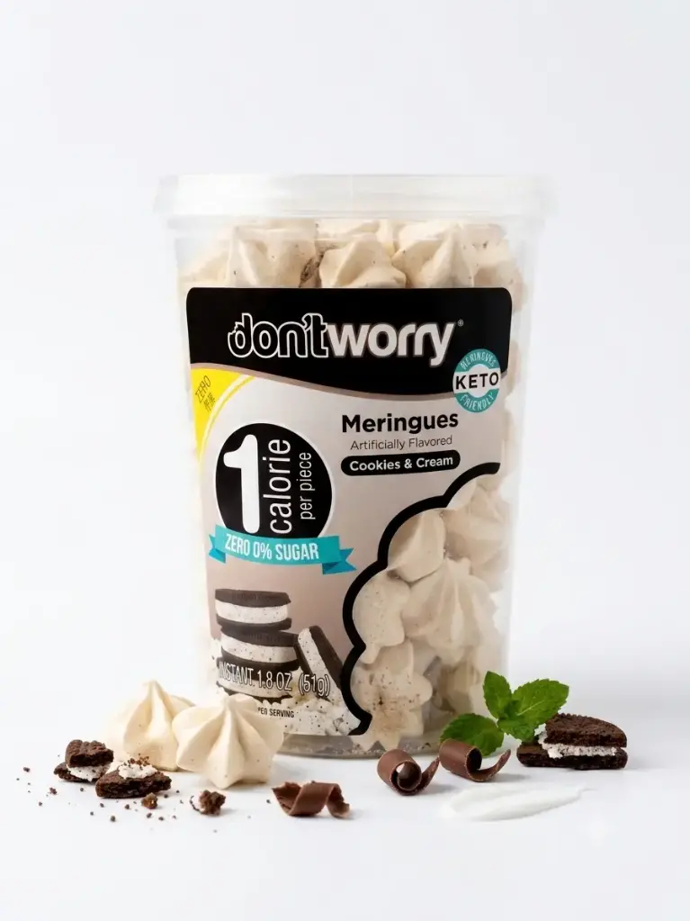 Merenguitos Keto Sin Azúcar - DON'T WORRY
