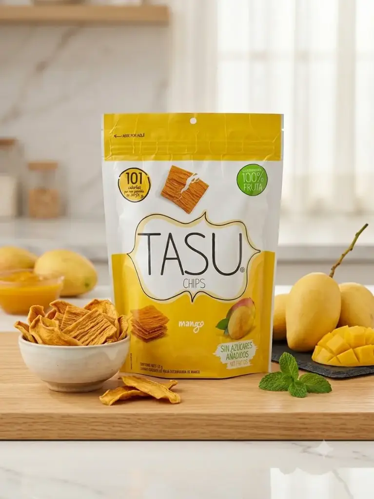 Churro de Fruta deshidratada 85g- TASU CHIPS
