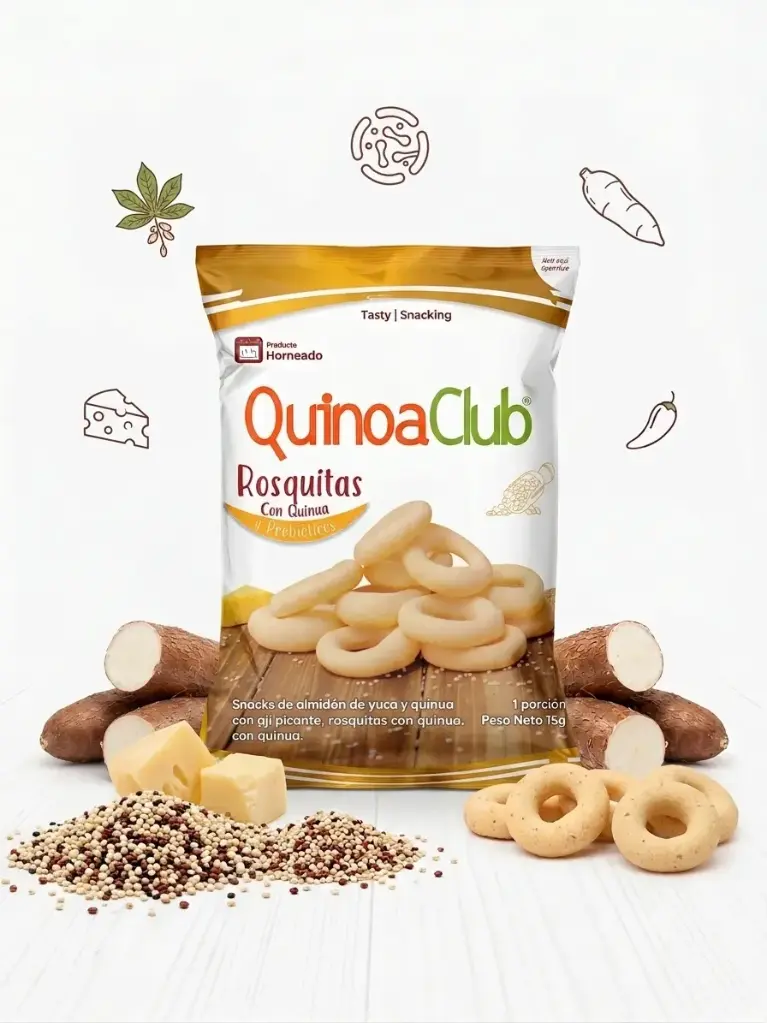 Churro Quinoa Club Con Probióticos - 12g 