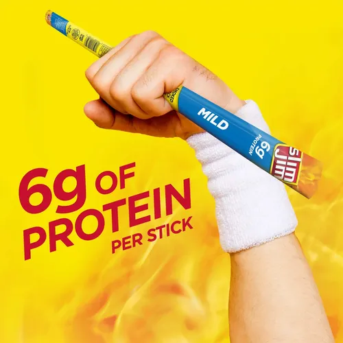 Palitos de carne ahumada sabor picante medio (Mild) - SLIM JIM - 0,28oz