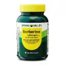 Berberina (Suplemento Dietético de Apoyo Al Metabolismo) - SPRING VALLEY - 1200 mg/40 Unidades