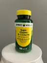 Super Vitaminas de Complejo B (Suplemento dietético de apoyo al metabolismo) - SPRING VALLEY - 100 Unidades