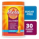Fibra de Psyllium en Polvo, sin Azúcar, Sabor Naranja - METAMUCIL - 174g/30 Porciones