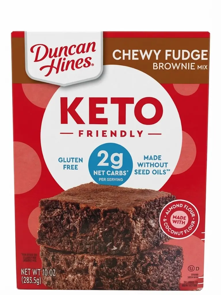Premezcla para Brownies KETO - DUNCAN HINES - 10oz