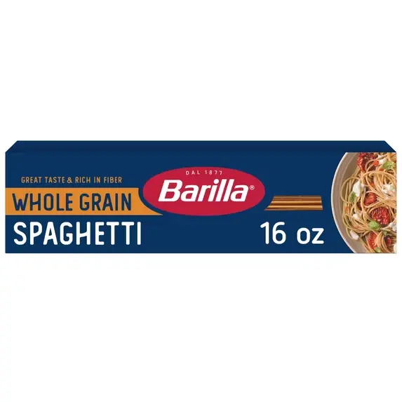 Espaguettis de Grano Entero, 100% Trigo Integral - BARILLA - 16 oz.