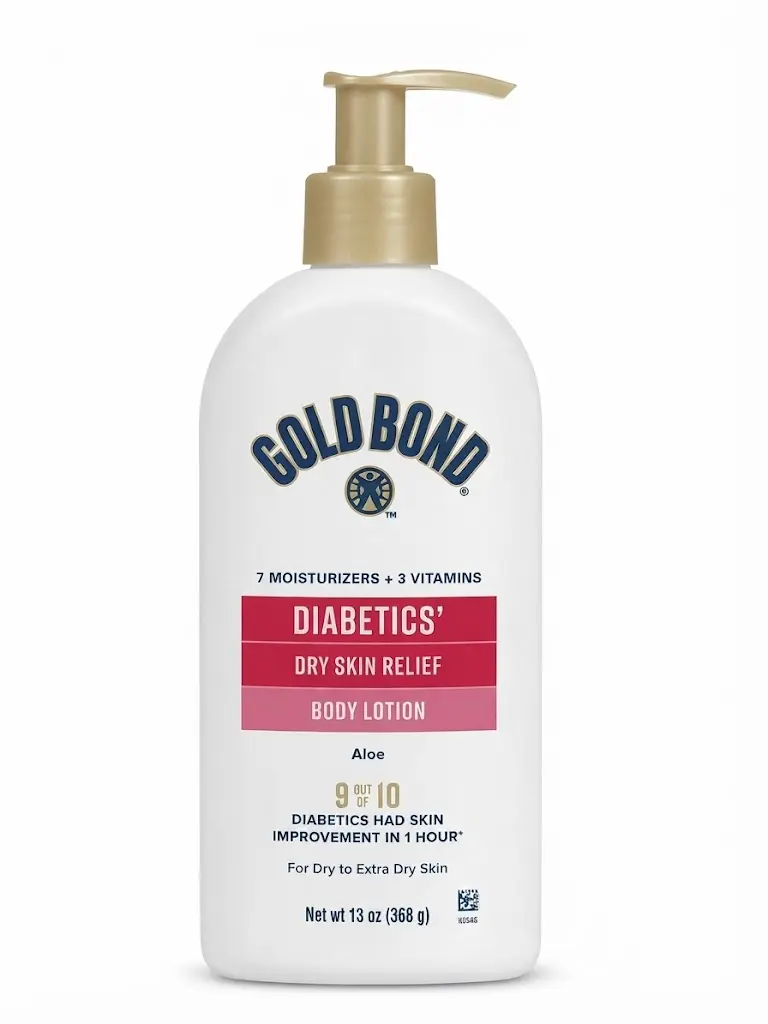 Loción Corporal ESPECIAL PARA DIABÉTICOS - GOLDBOND - 13Oz.