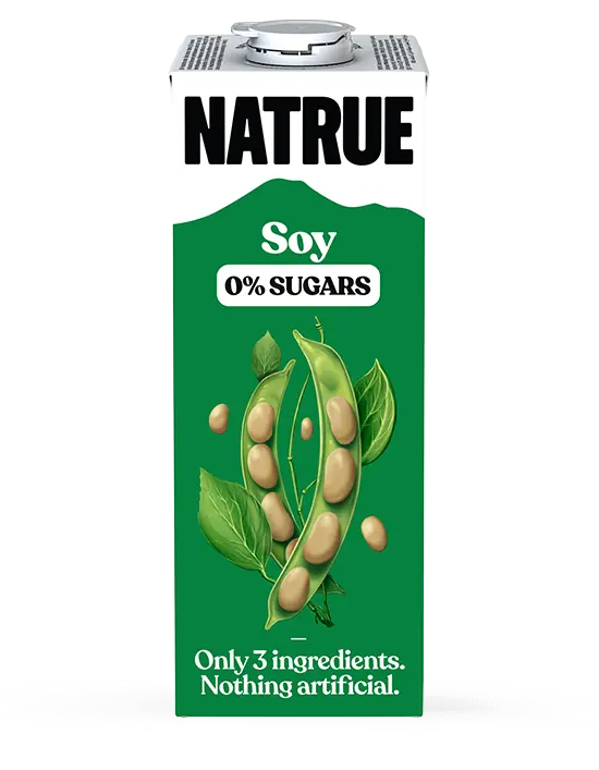 Bebida/Leche de Soya Sin Azúcar - NATRUE - 1 Litro