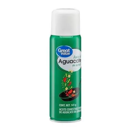 Aceite de Aguacate en Spray - Great Value - 141g