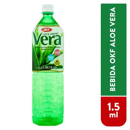 Jugo con Aloe Vera Sin Azúcar - OKF - 1,5 Litros 