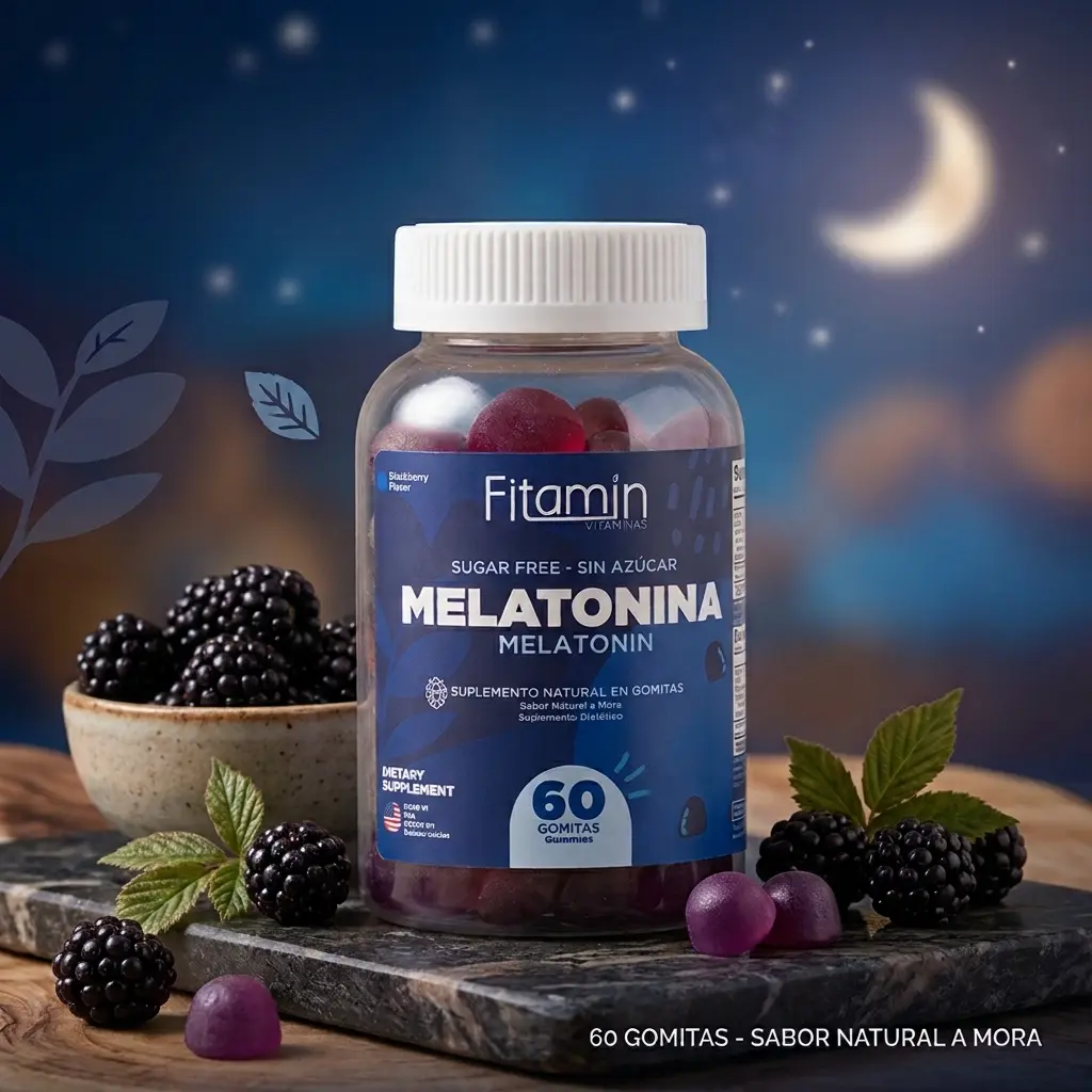 Melatonina en Gomitas - FITAMIN - 60 Gomitas