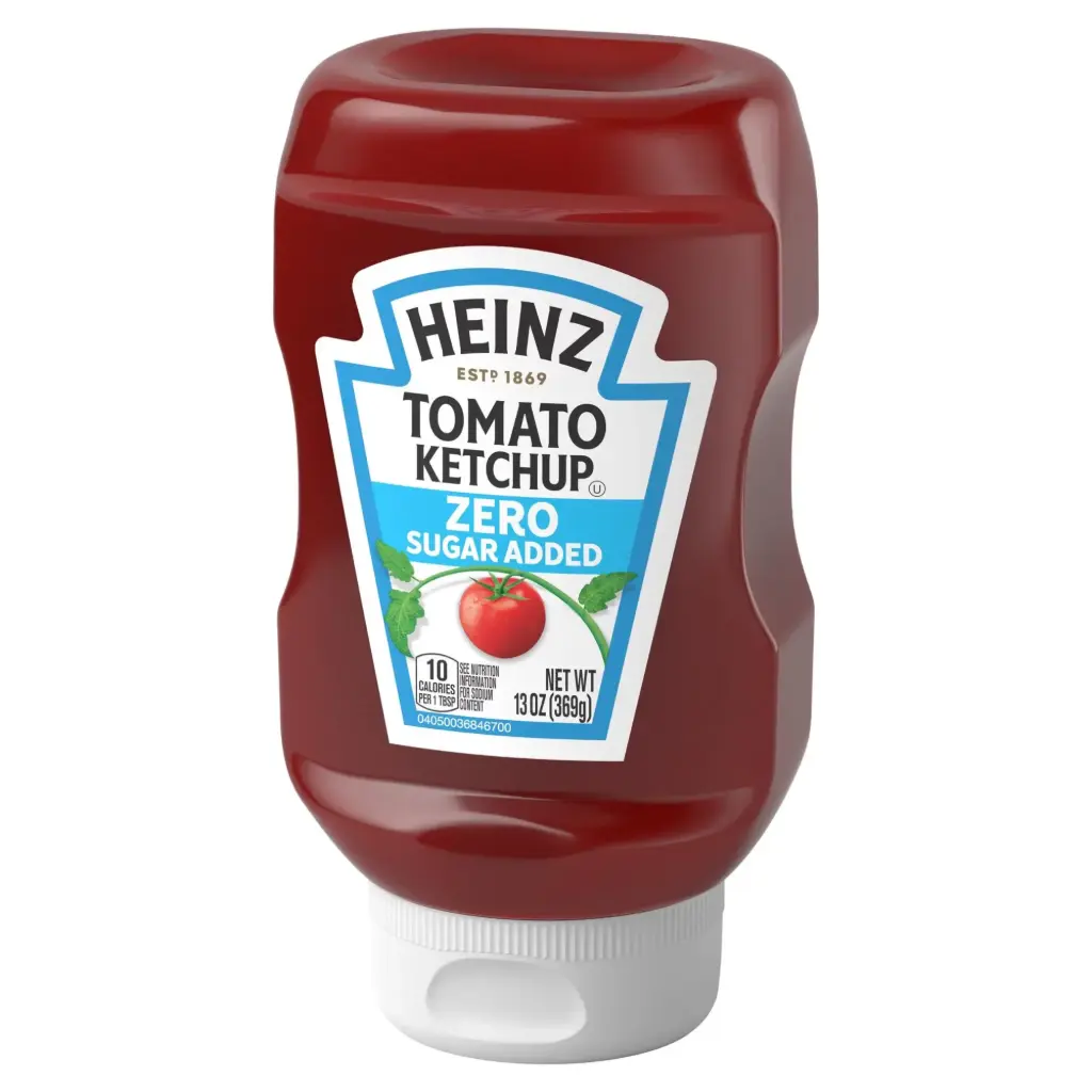 Ketchup Zero Azúcar Añadida - HEINZ -  369g