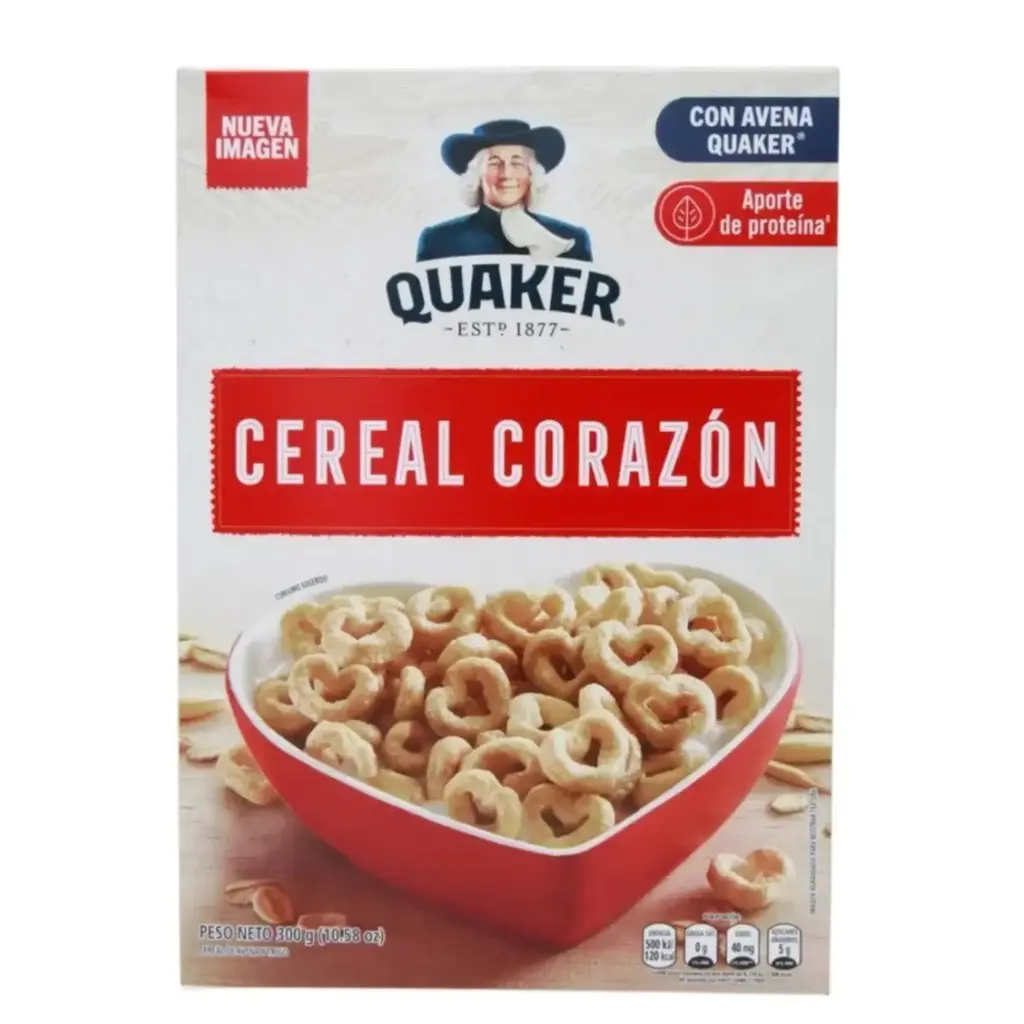 Cereal Corazón - QUAKER - 300g