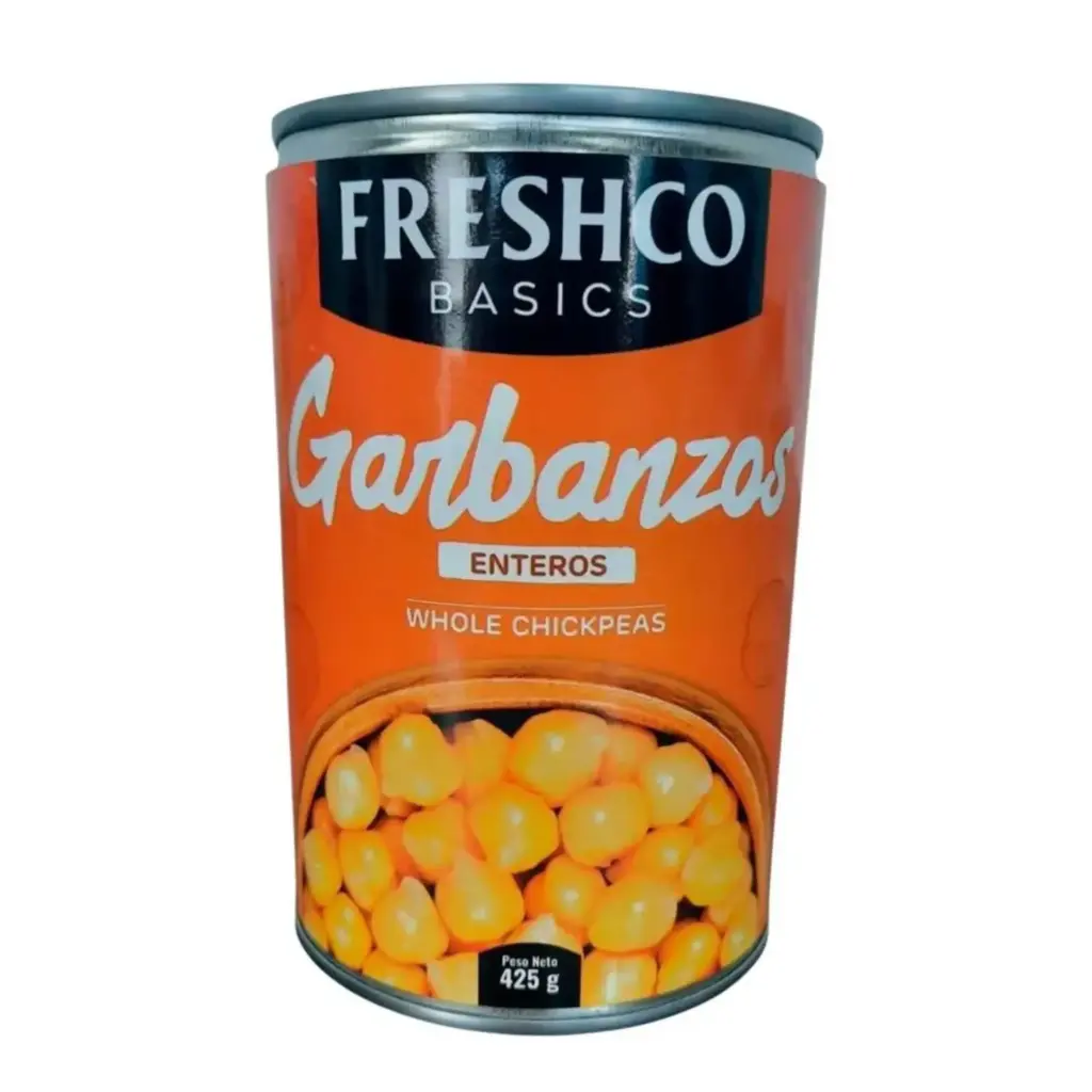 Garbanzos enlatados - FRESHCO BASICS - 425g (grande)