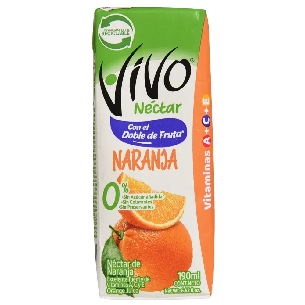 Néctar Zero Azúcar - VIVO - 190 ML