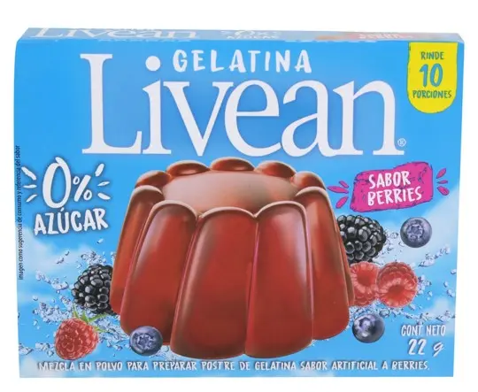Gelatina Sin Azúcar - LIVEAN - 22g