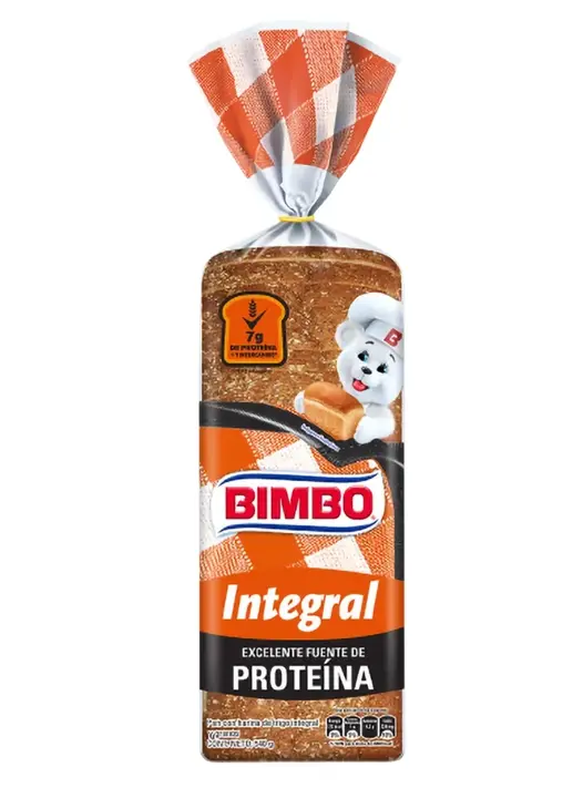 Pan Molde Integral Proteína - Bimbo - 540g
