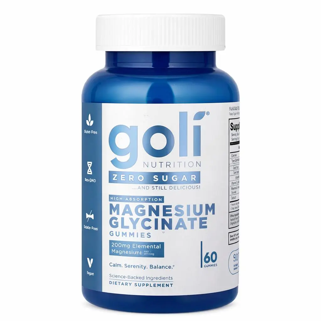 Glicinato de Magnesio en Gomitas - GOLÍ - 60 gomitas 