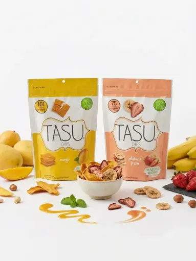 Churro de Fruta deshidratada 85g- TASU CHIPS