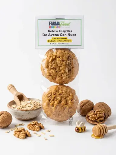 Galletas Integrales de Avena con Nuez - TAIFELD'S/FARMAFOOD
