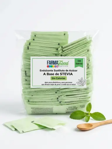Endulzante de Stevia 1g x 100 Sobres - MEMBERS