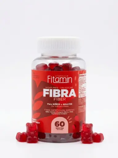 Fibra Dietética en Gomitas, 60 Gomitas - FITAMIN 