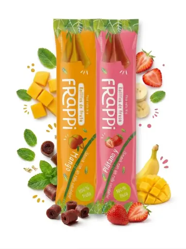 Rollitos de Fruta deshidratada - FRAPPI