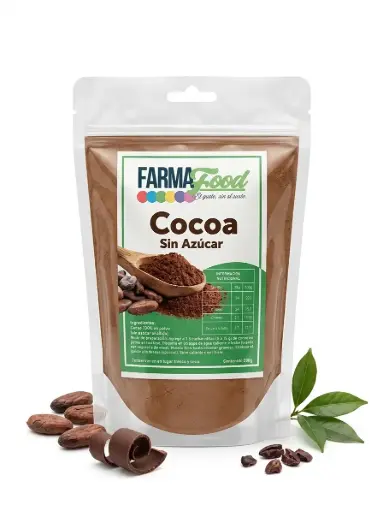 Cocoa Natural Sin Azúcar 200g - FARMAFOOD
