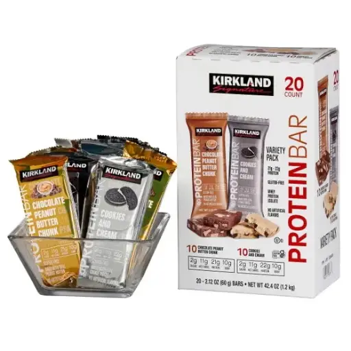 Barras de Proteína (21g de proteína) - KIRKLAND SIGNATURE - 60g totales
