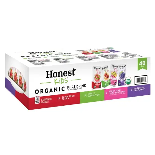 Jugo Orgánico en Cajita - HONEST KIDS - 6oz