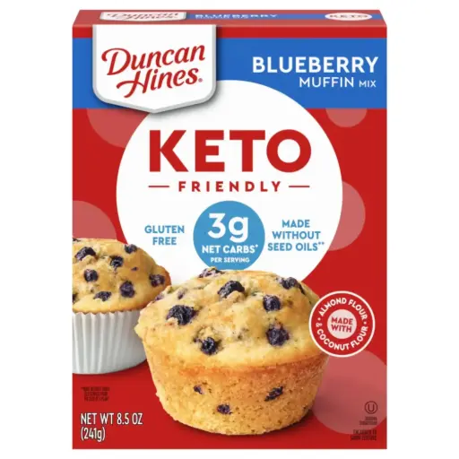 Premezcla para Muffins KETO - DUNCAN HINES - 8,5oz