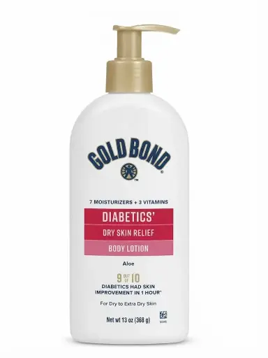 Loción Corporal ESPECIAL PARA DIABÉTICOS - GOLDBOND - 13Oz.