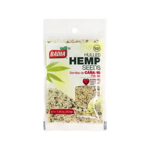 Semillas de Cañamo - BADIA - Sobre de 1,25 Oz