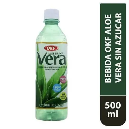 Jugo con Aloe Vera Sin Azúcar - OKF - 500 ML 