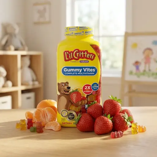Vitaminas en Gomitas para niños "LilCritters" 300 Gomitas - VITAFUSIÓN 