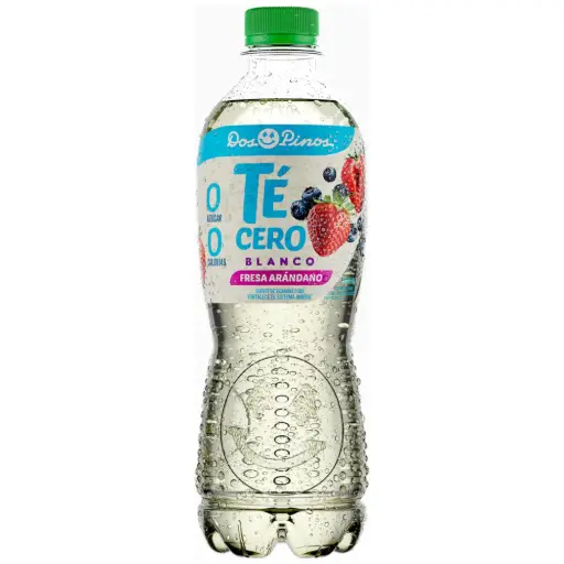 Té Blanco Cero Azúcar Sabor Fresa y Arándano - Dos Pinos - 500ml