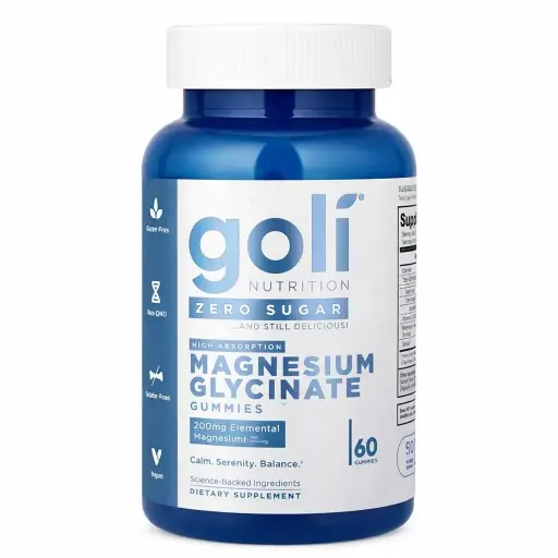 Glicinato de Magnesio en Gomitas - GOLÍ - 60 gomitas 
